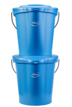 Vikan Bucket, 12 Litre, Blue