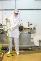 Vikan Ultra Hygiene Squeegee, 500 mm, Blue