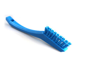 Vikan Detail Brush, 205 mm, Very hard, Blue