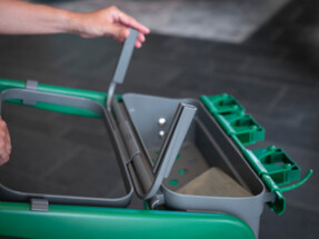 Vikan HyGo Waste Bag Holder Kit, 470 mm, Grey