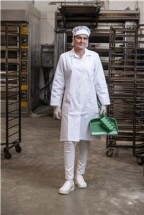 Vikan UST Bench Brush, 330 mm, Soft, Blue