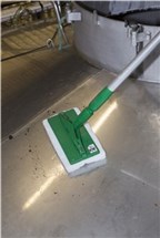 Vikan Pad, soft, 245 mm, Soft, White