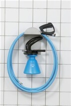 Vikan Hot Water Hose, 1/2" (Q), 10000 mm, Blue