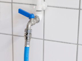 Vikan Hot Water Hose, 1/2" (Q), 10000 mm, Blue