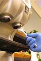 Vikan Detail Brush with Scraping Edge, 150 mm, Hard, Blue