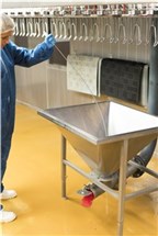 Vikan Flexible Handle, stainless steel, Ø5 mm, 755 mm, White