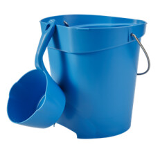 Vikan Bucket, 12 Litre, Blue