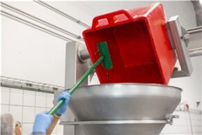 Vikan Push-Pull Hoe, 270 mm,Blue