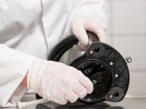 Vikan Suction hose for injector,  93139 & 93149, 220 mm, White