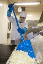 Vikan Ergonomic shovel, 1310 mm, Blue