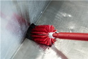 Vikan Ultra Hygienic Handle, Ø32 mm, 1000 mm, Blue