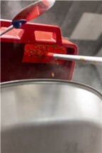 Vikan Push-Pull Hoe, 270 mm,Blue