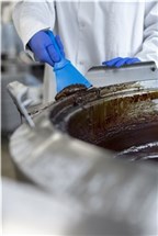 Vikan Nylon Hand Scraper, 100 mm, Blue