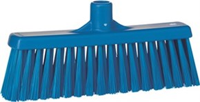 Vikan Broom w/ Straight Neck, 310 mm, Medium, Blue