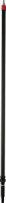 Vikan Aluminium Telescopic Handle w/Hose Nozzle, waterfed, 1600 - 2780 mm, Ø32 mm, Black