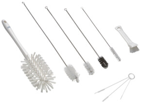 Vikan Brush Kit f/Softice Machines, White
