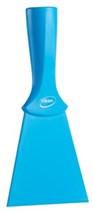 Vikan Nylon Scraper with Threaded Handle, 100 mm, Blue