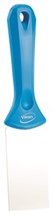 Vikan Stainless Steel Hand Scraper, 50 mm, Blue