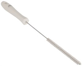 Vikan Tube Brush, Ø9 mm, 370 mm, Medium, White