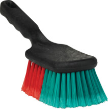 Vikan Vehicle Brush w/Short Handle, 275 mm, Soft/split, Black