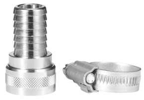 Hose Coupling 1/2" for 3/4" Hose (Q)