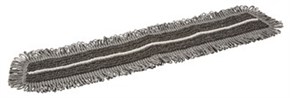 Vikan Damp 47 Dark microfibre mop, Hook & Loop, 60 cm, Grey