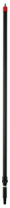 Vikan Aluminium Telescopic waterfed Handle w/Click Coupling (C), 1600 - 2780 mm, Ø32 mm, Black