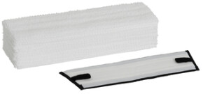 Vikan Single use, Microfibre Mop kit 50pc +1 Adapter, 60cm, 60 System Size, , White