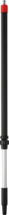 Vikan Aluminium Telescopic Handle, waterfed w/Q coupling, 1060 mm, Black