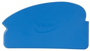 Vikan Hand Scraper, flexible, Metal Detectable, 165 mm, Blue