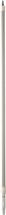 Vikan Aluminum Telescopic Handle w/Hose Nozzle, waterfed, 1615 - 2780 mm, Ø32 mm, White