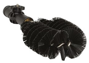 Vikan Drain Cleaning Brush, 275 mm, Hard, Black
