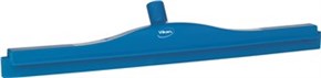 Vikan Hygienic Revolving Neck Squeegee w/replacement cassette, 600 mm, Blue