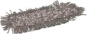 Vikan Damp 43 mop, Hook & Loop, 25 cm, Grey