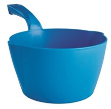 Vikan Round Bowl Scoop, 2 Litre, Blue