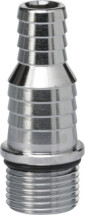 Nozzle with 1/2" thread for 1/2" & 3/4" Water Hose