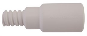 Vikan Adapter, Ø25 mm, 85 mm, White