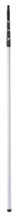 Vikan Telescopic handle, Fibre Glass, Thread, 1880  - 6000 mm, Ø34 mm, Grey