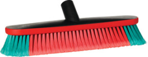 Vikan Vehicle Brush, waterfed, 370 mm, Soft/split, Black