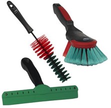 Vikan Transport campaign Kit, 2 brushes & 1 250 mm Wipe-N-Shine