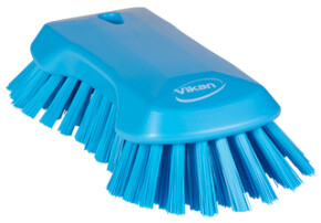 Vikan XL Hand Brush, 230 mm, Very hard, Blue