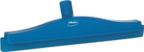 Vikan Hygienic Revolving Neck Squeegee w/replacement cassette, 405 mm, Blue