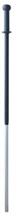 Vikan Ergonomic Aluminum Handle, 1380 mm, Ø35 mm, Click-on, Grey