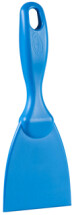 Vikan Hand Scraper, Metal Detectable, 75 mm, Blue