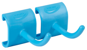 Vikan Hook for HyGo Mobile Cleaning Station, 5700x (2 pcs), 90 mm, Blue