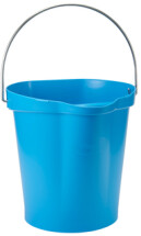 Vikan Bucket, 12 Litre, Blue