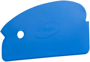 Vikan Hand Scraper, flexible, Metal Detectable, 165 mm, Blue
