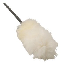 Vikan Wool duster, assorted colours, 770 - 1090 mm, Ø17 mm, Grey