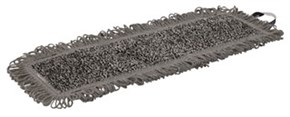 Vikan Wet Scrub mop, Pocket, 40 cm, Grey