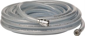 Vikan Cold water hose, 1/2" (Q), 15000 mm, Transparent